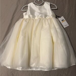 Elegant Cream Kids Dress